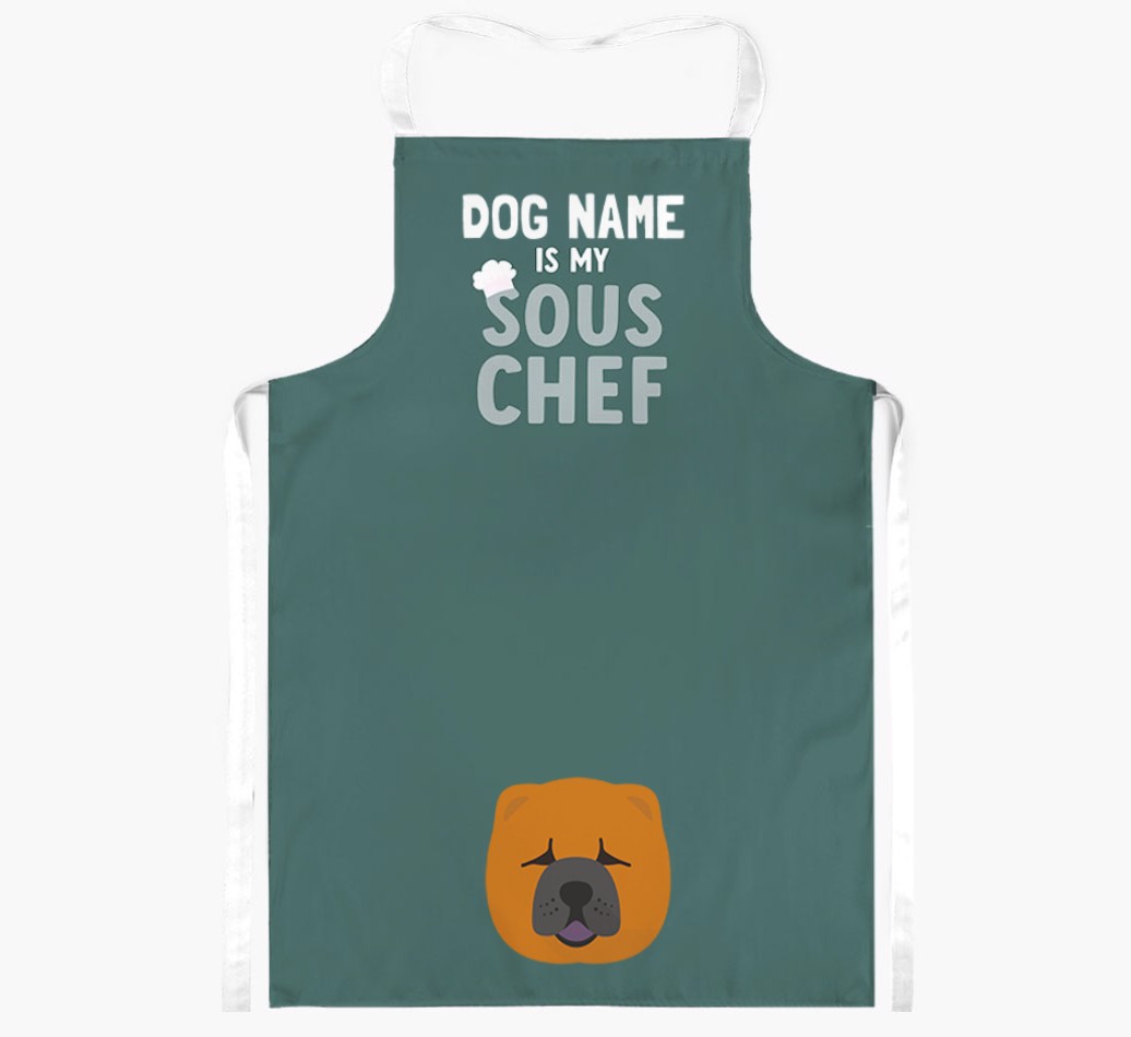 My Sous Chef: Personalised {breedFullName} Apron