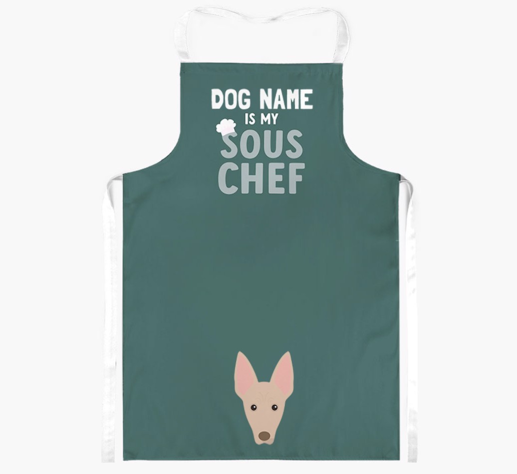 My Sous Chef: Personalised {breedFullName} Apron