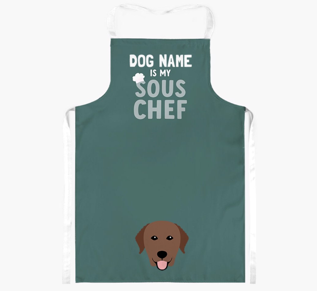 My Sous Chef: Personalised {breedFullName} Apron