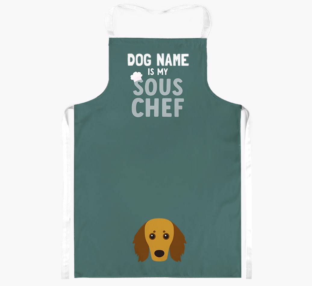 My Sous Chef: Personalised {breedFullName} Apron
