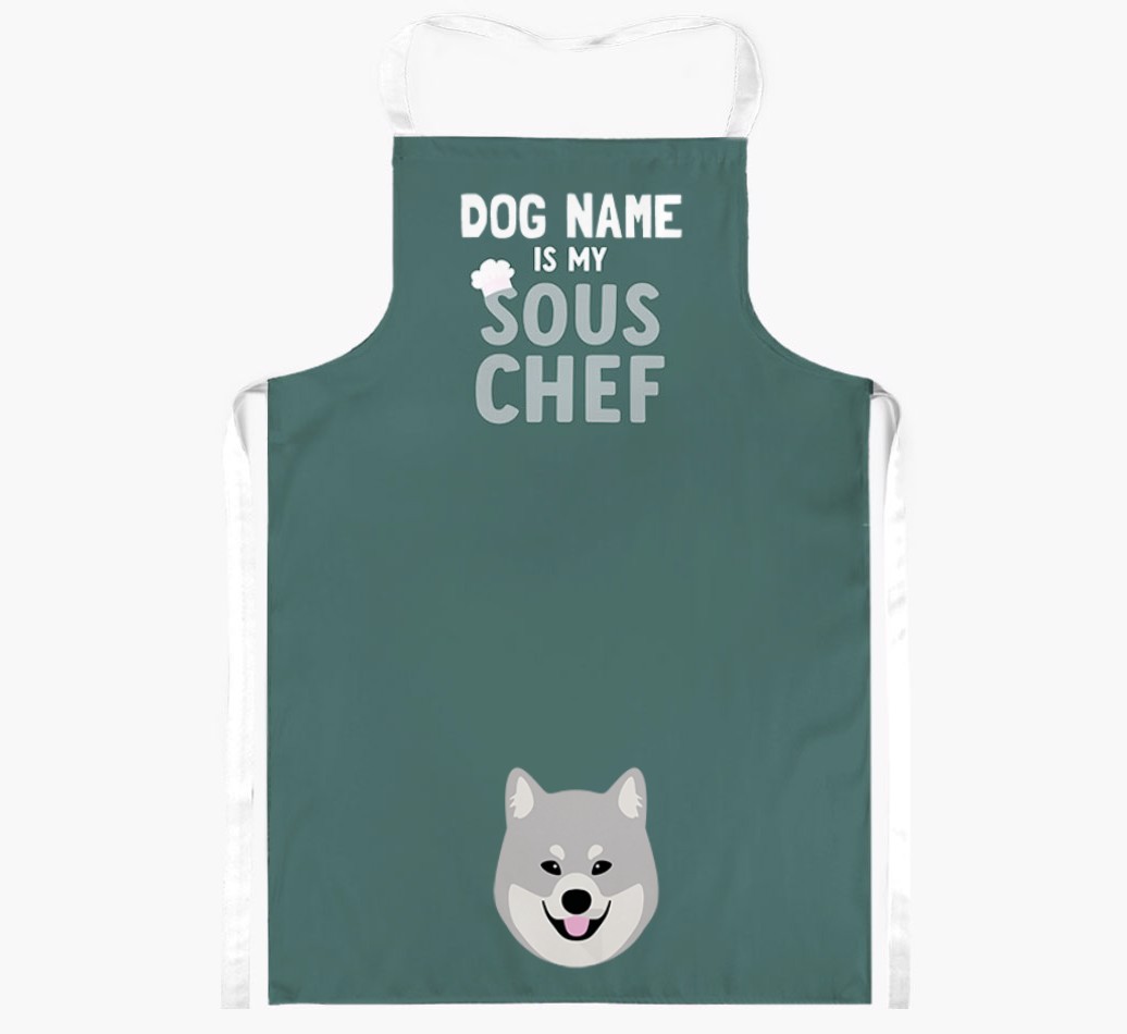 My Sous Chef: Personalised {breedFullName} Apron