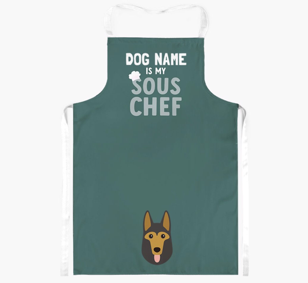 My Sous Chef: Personalised {breedFullName} Apron