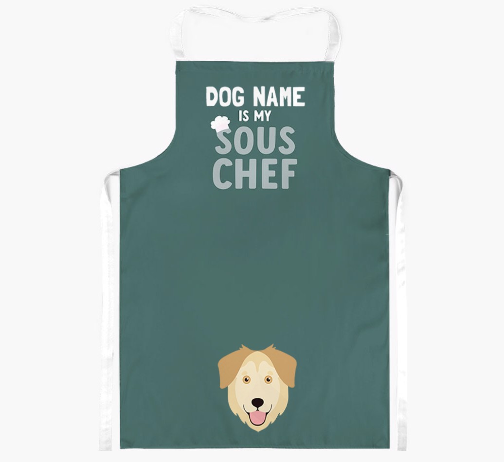 My Sous Chef: Personalised {breedFullName} Apron