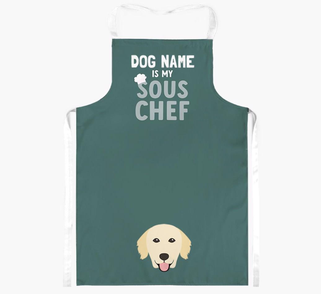 My Sous Chef: Personalised {breedFullName} Apron