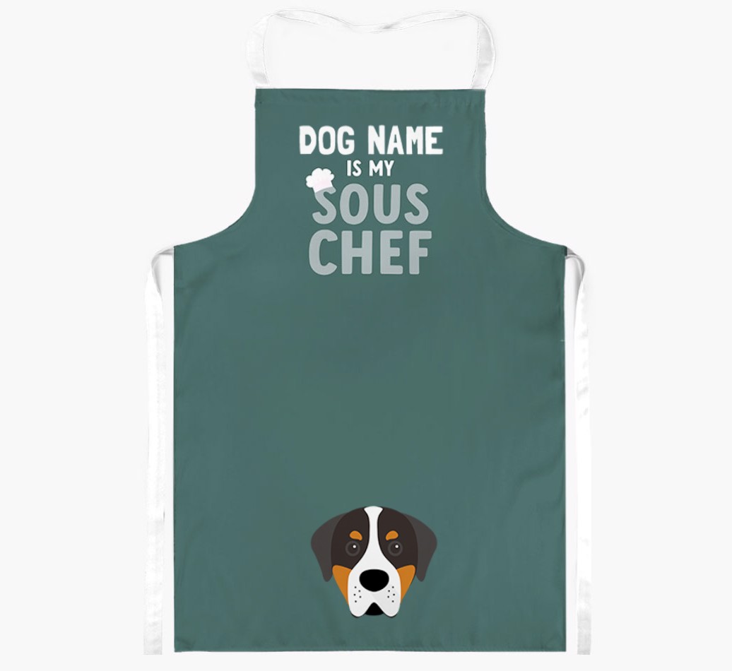 My Sous Chef: Personalised {breedFullName} Apron