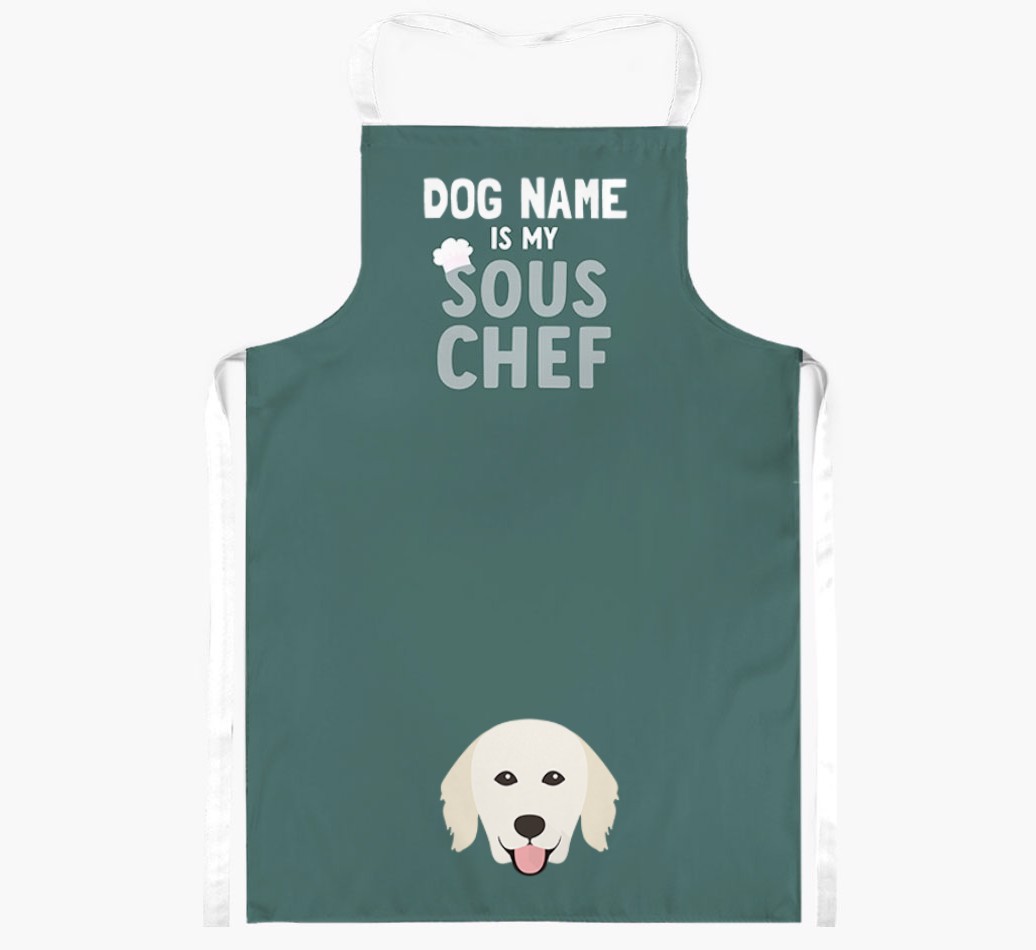 My Sous Chef: Personalised {breedFullName} Apron