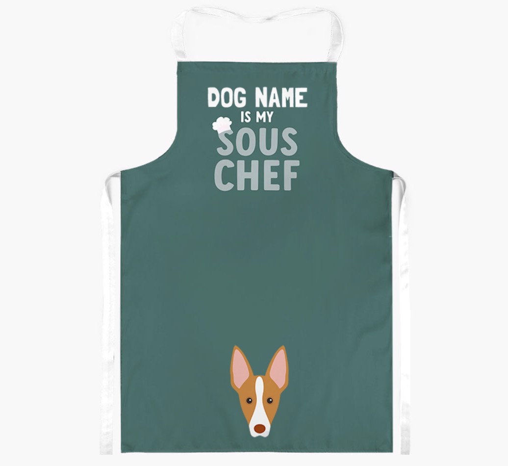 My Sous Chef: Personalised {breedFullName} Apron
