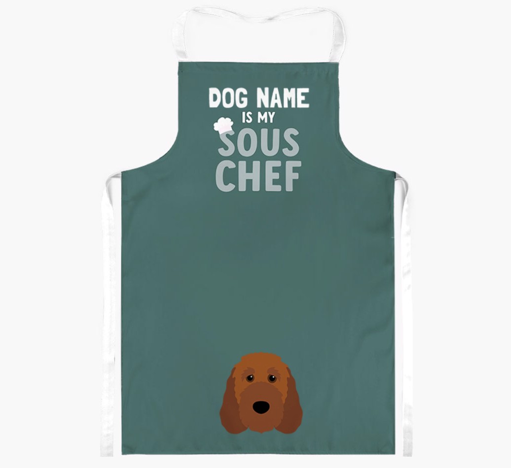 My Sous Chef: Personalised {breedFullName} Apron