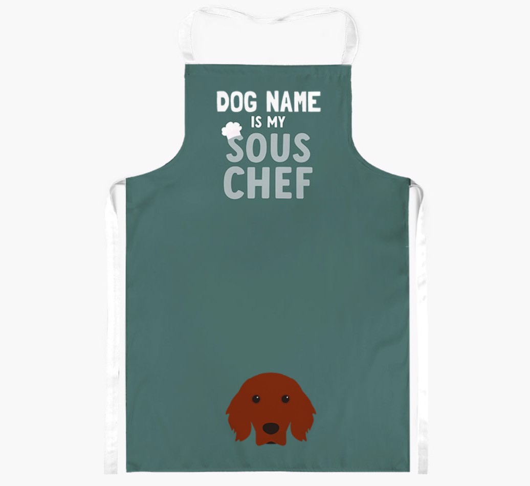 My Sous Chef: Personalised {breedFullName} Apron