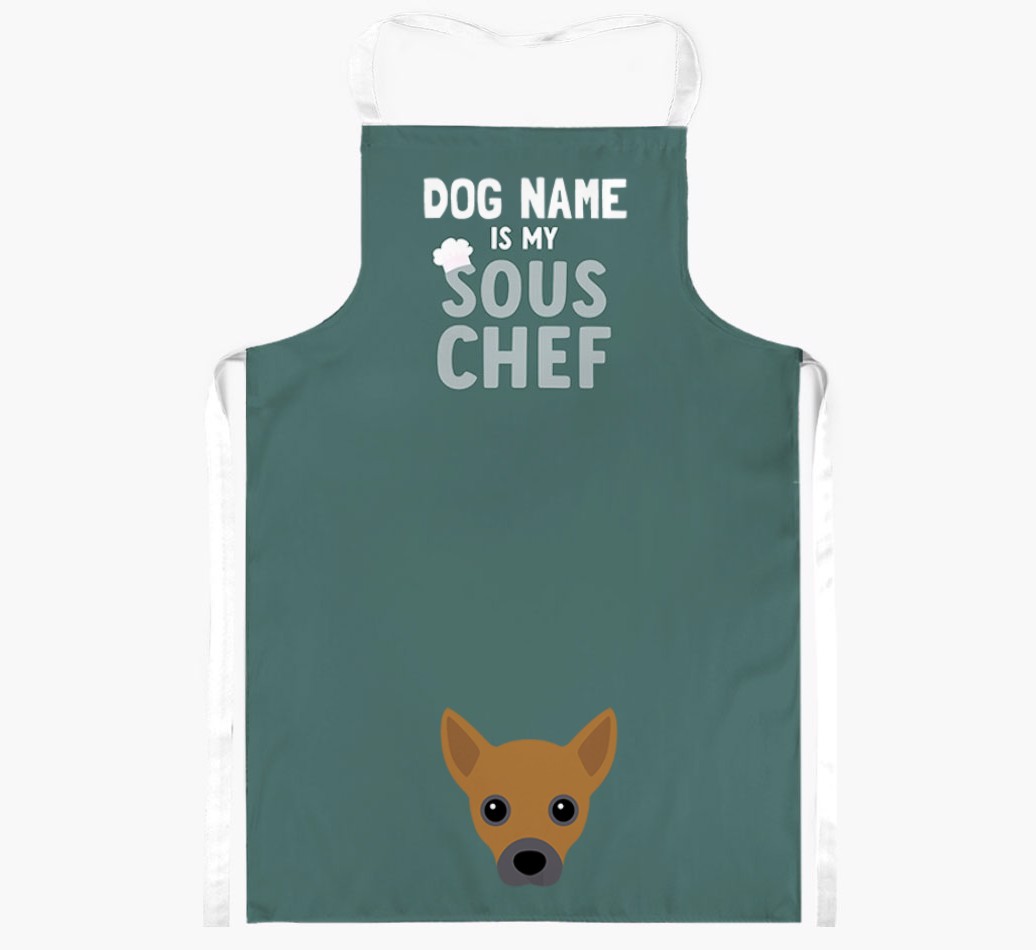 My Sous Chef: Personalised {breedFullName} Apron