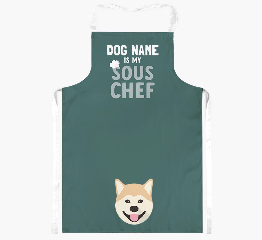My Sous Chef: Personalised {breedFullName} Apron