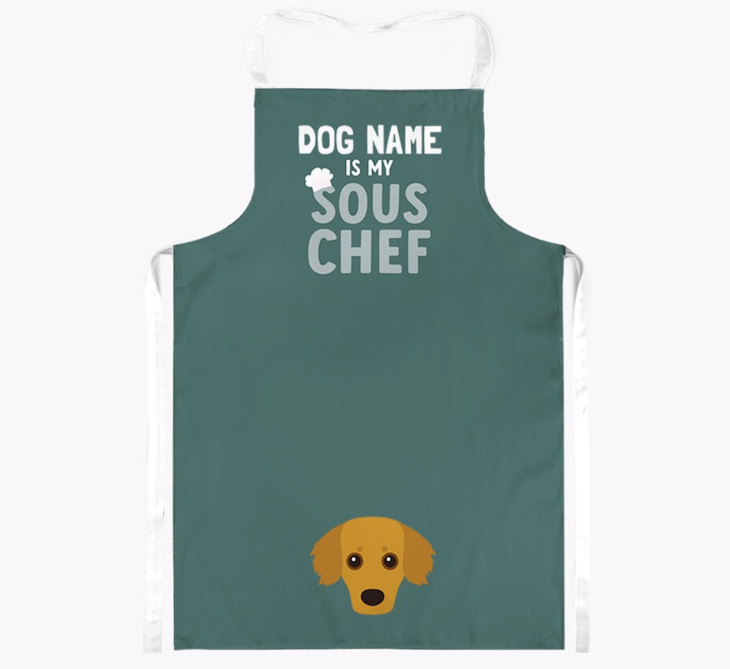 My Sous Chef: Personalised {breedFullName} Apron