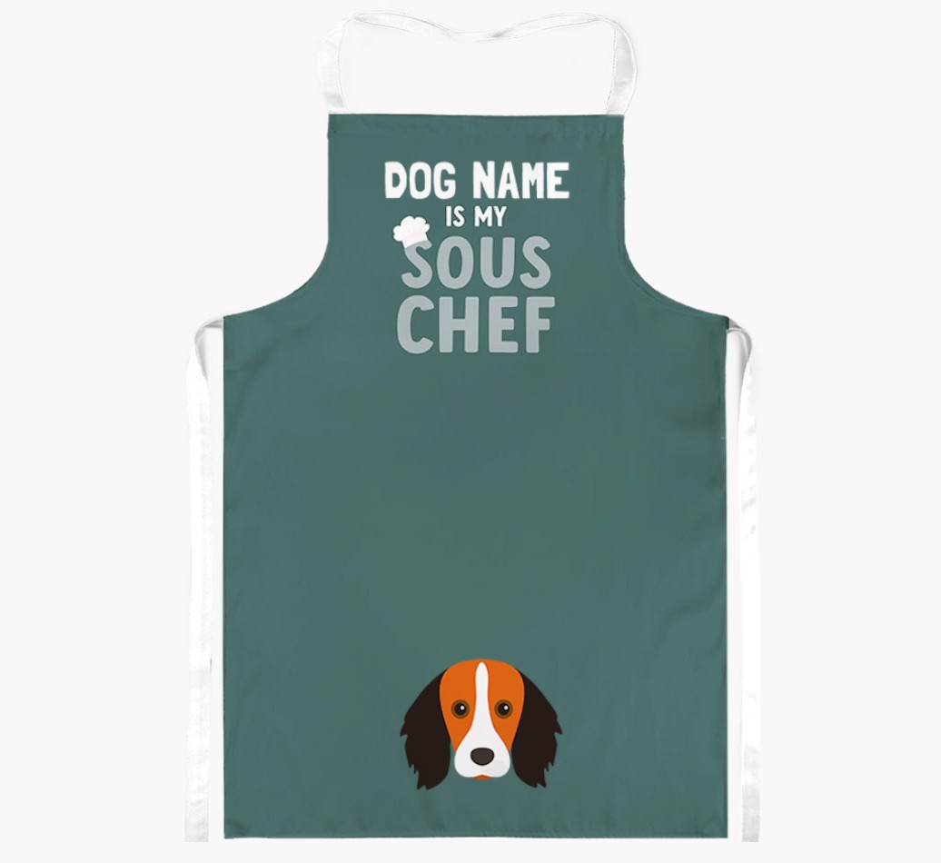 My Sous Chef: Personalized {breedFullName} Apron