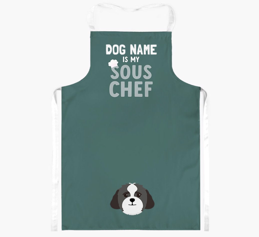 My Sous Chef: Personalised {breedFullName} Apron