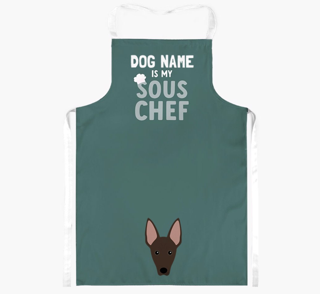 My Sous Chef: Personalised {breedFullName} Apron
