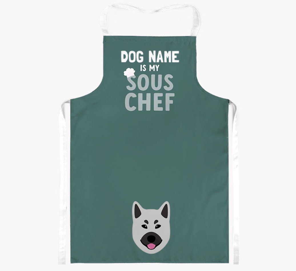 My Sous Chef: Personalised {breedFullName} Apron