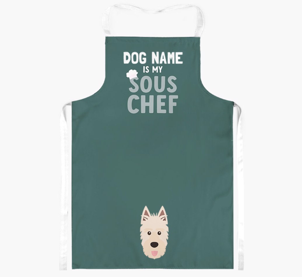 My Sous Chef: Personalised {breedFullName} Apron