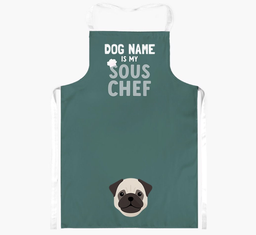 My Sous Chef: Personalised {breedFullName} Apron
