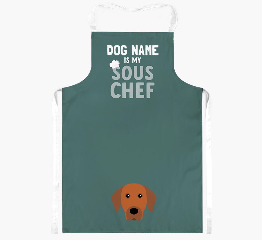 My Sous Chef: Personalised {breedFullName} Apron