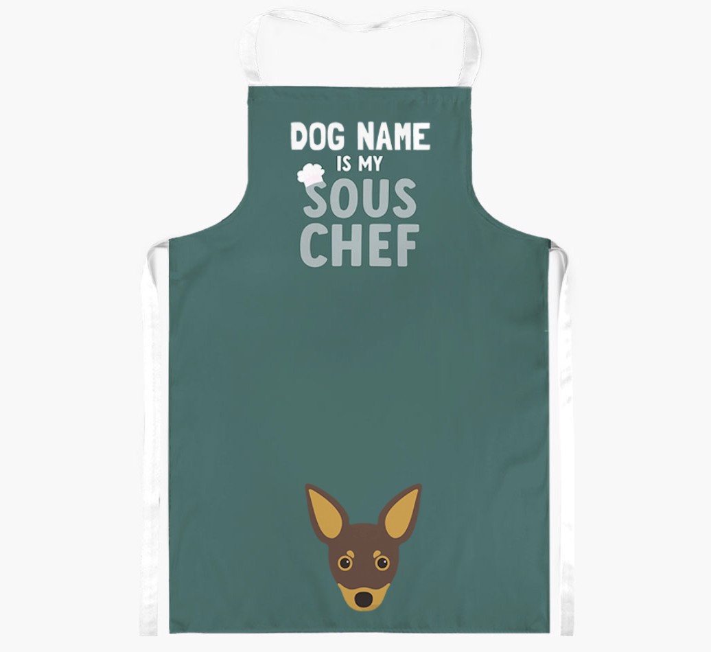 My Sous Chef: Personalised {breedFullName} Apron