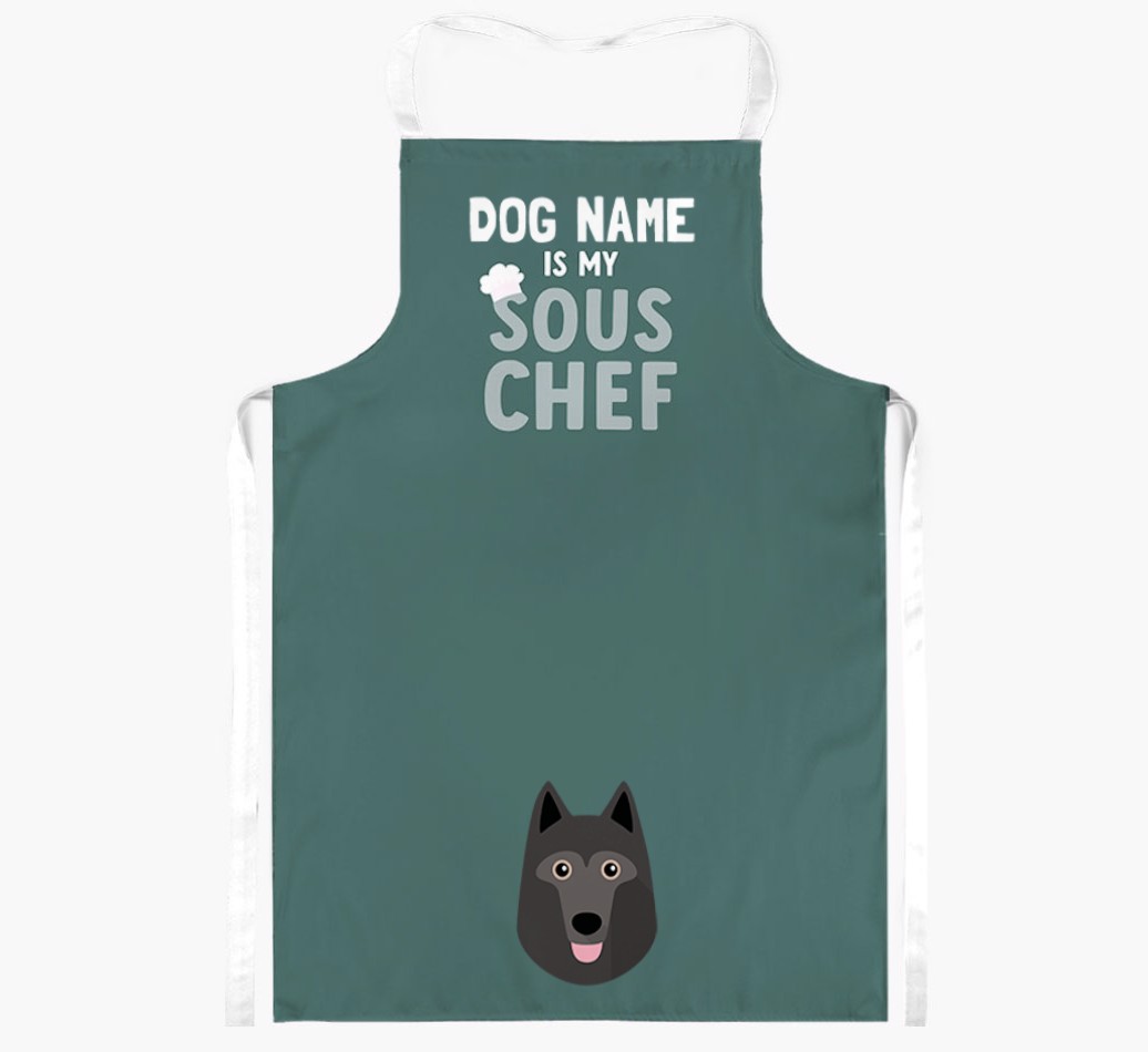 My Sous Chef: Personalised {breedFullName} Apron