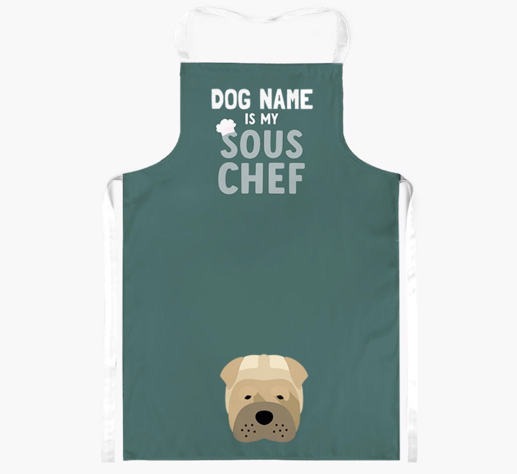My Sous Chef: Personalised {breedFullName} Apron