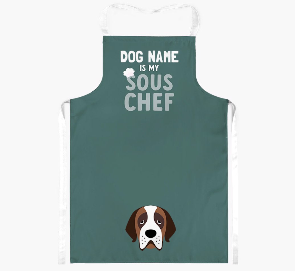 My Sous Chef: Personalised {breedFullName} Apron