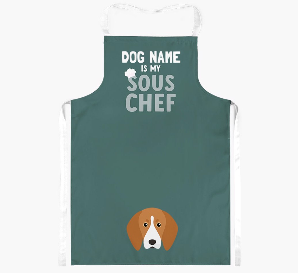 My Sous Chef: Personalised {breedFullName} Apron