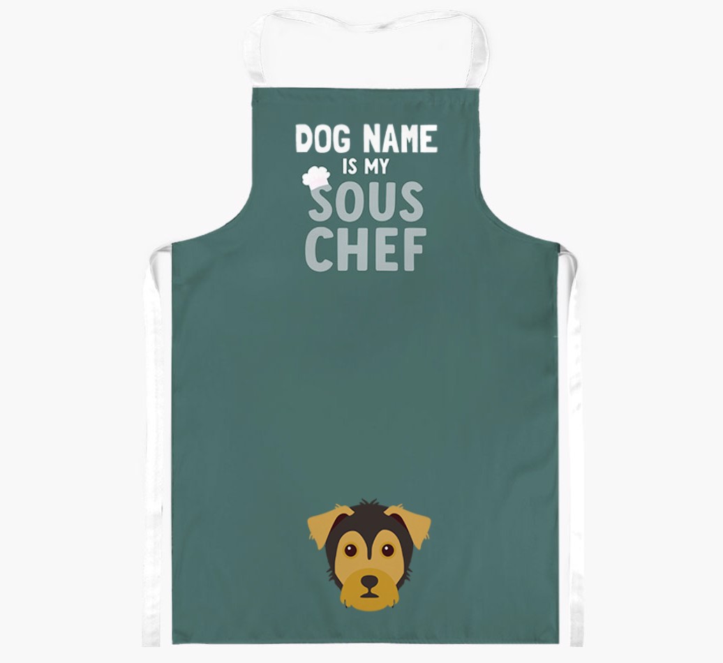 My Sous Chef: Personalized {breedFullName} Apron
