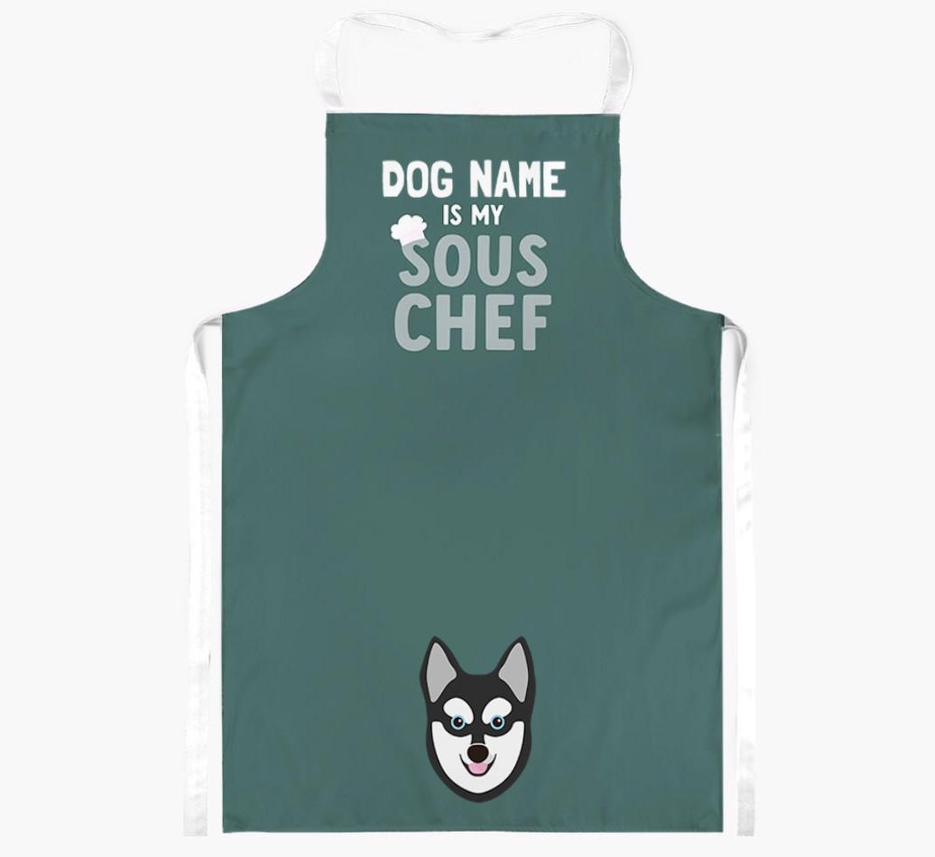 My Sous Chef: Personalized {breedFullName} Apron