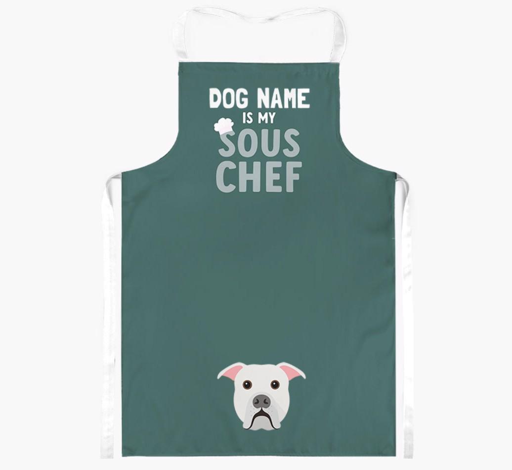 My Sous Chef: Personalized {breedFullName} Apron