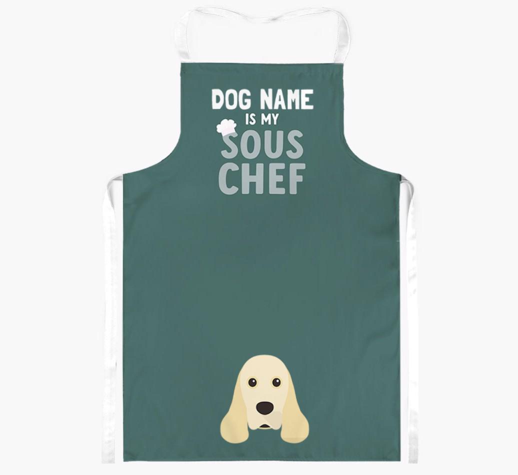 My Sous Chef: Personalized {breedFullName} Apron