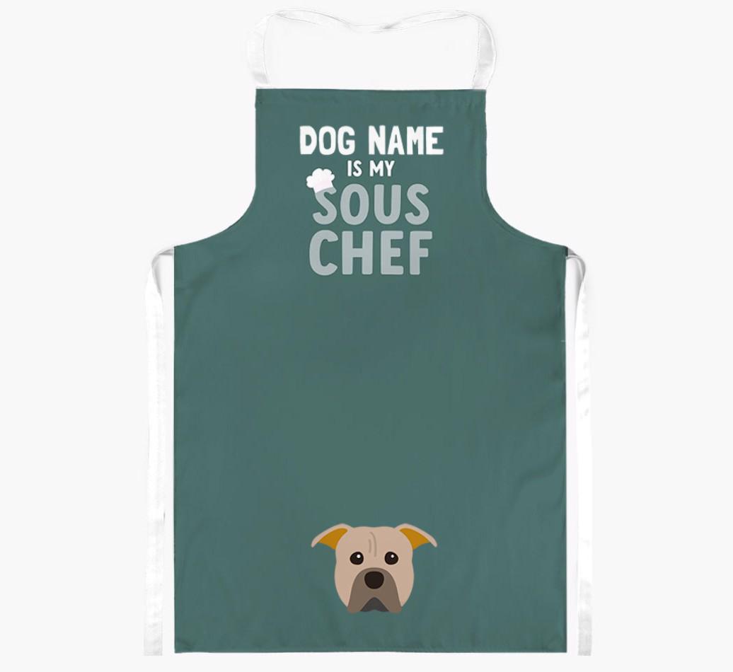 My Sous Chef: Personalized {breedFullName} Apron