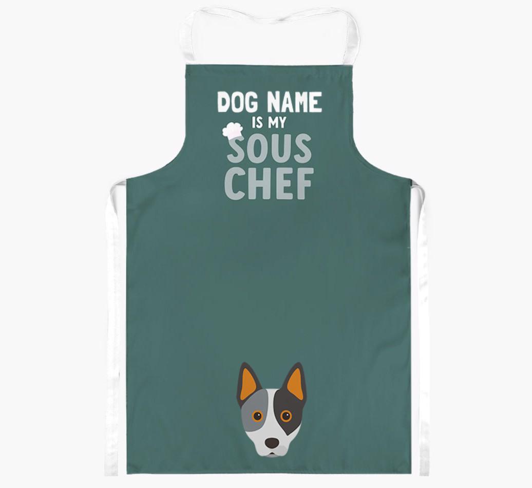 My Sous Chef: Personalized {breedFullName} Apron