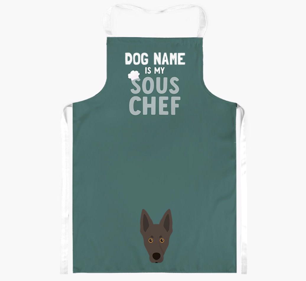 My Sous Chef: Personalized {breedFullName} Apron