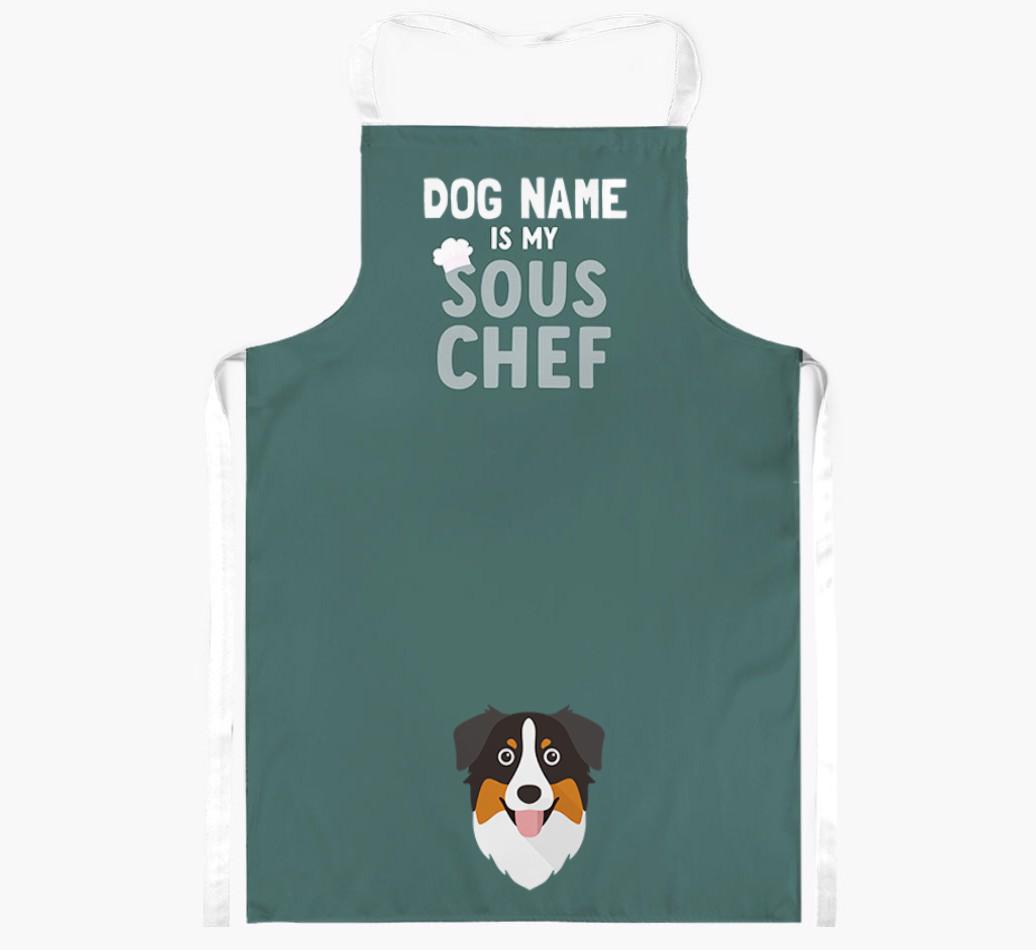 My Sous Chef: Personalized {breedFullName} Apron