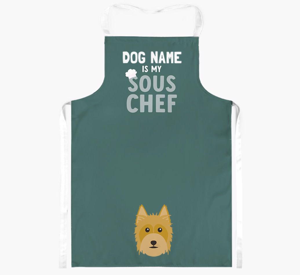 My Sous Chef: Personalized {breedFullName} Apron
