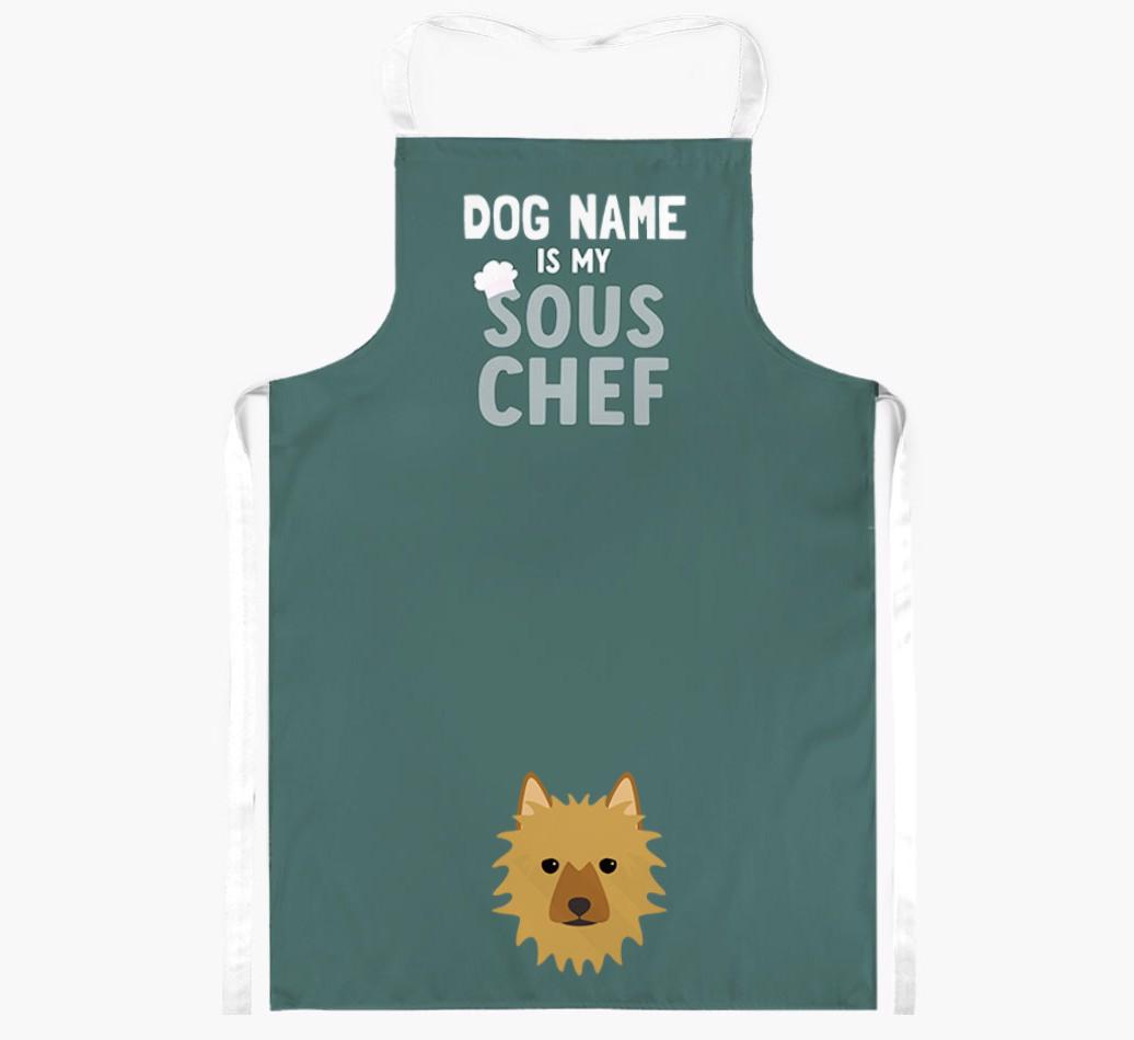 My Sous Chef: Personalized {breedFullName} Apron