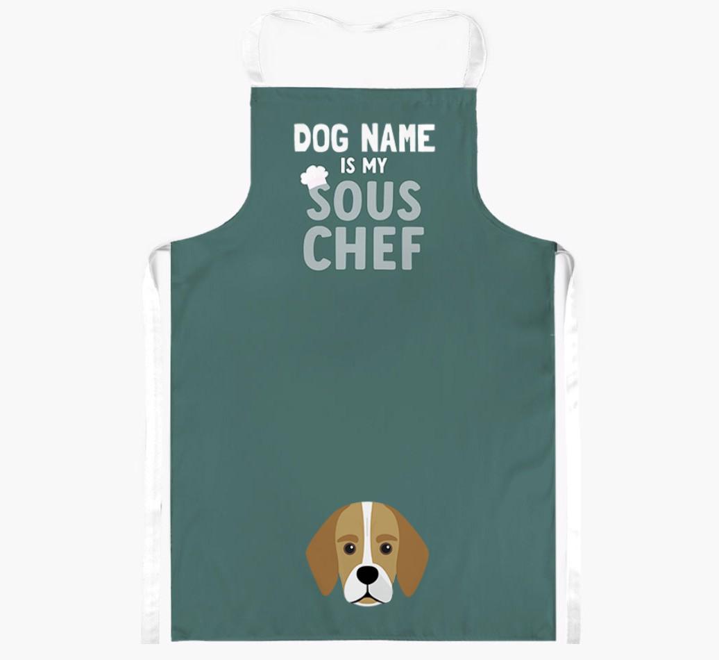 My Sous Chef: Personalized {breedFullName} Apron