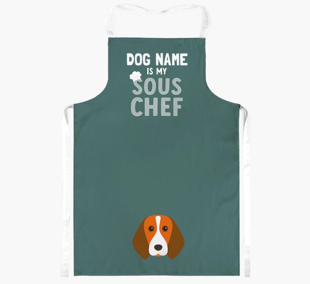 My Sous Chef: Personalized {breedFullName} Apron