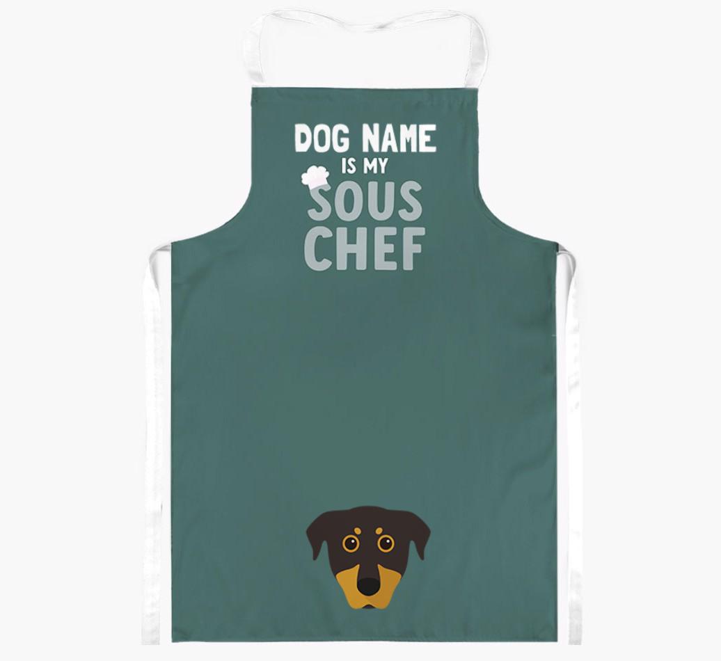 My Sous Chef: Personalized {breedFullName} Apron