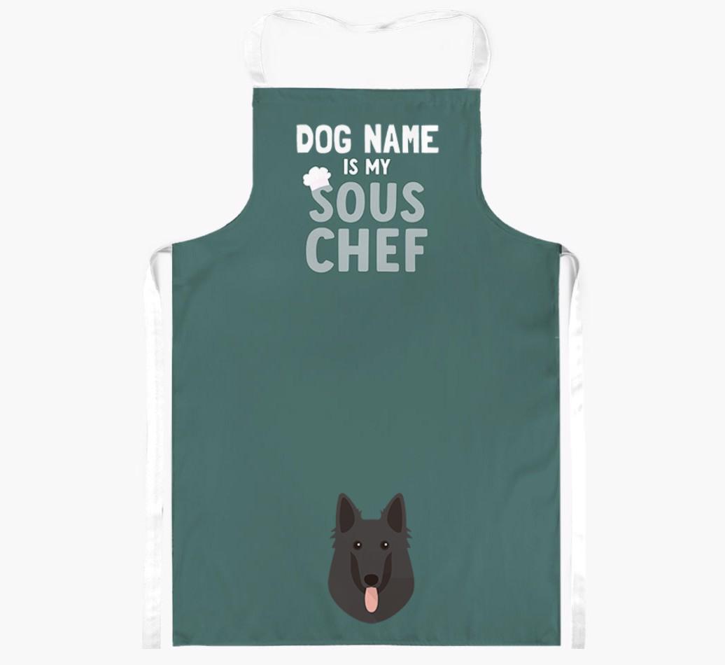 My Sous Chef: Personalized {breedFullName} Apron