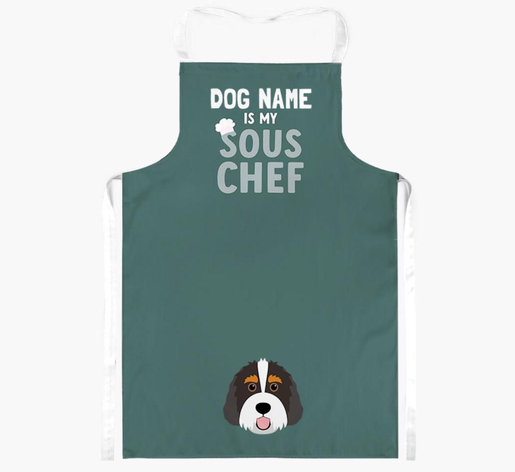 My Sous Chef: Personalized {breedFullName} Apron