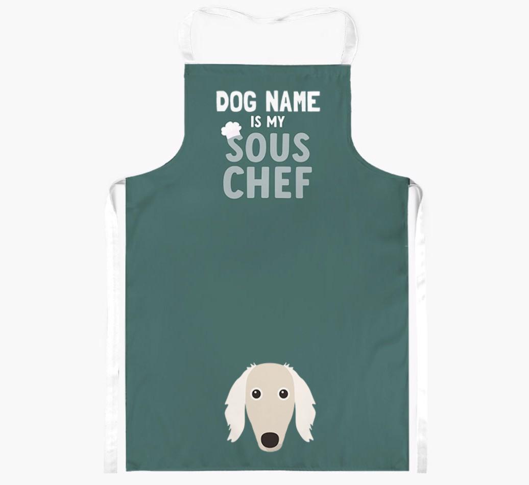 My Sous Chef: Personalized {breedFullName} Apron