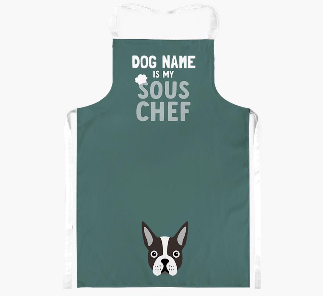 My Sous Chef: Personalized {breedFullName} Apron