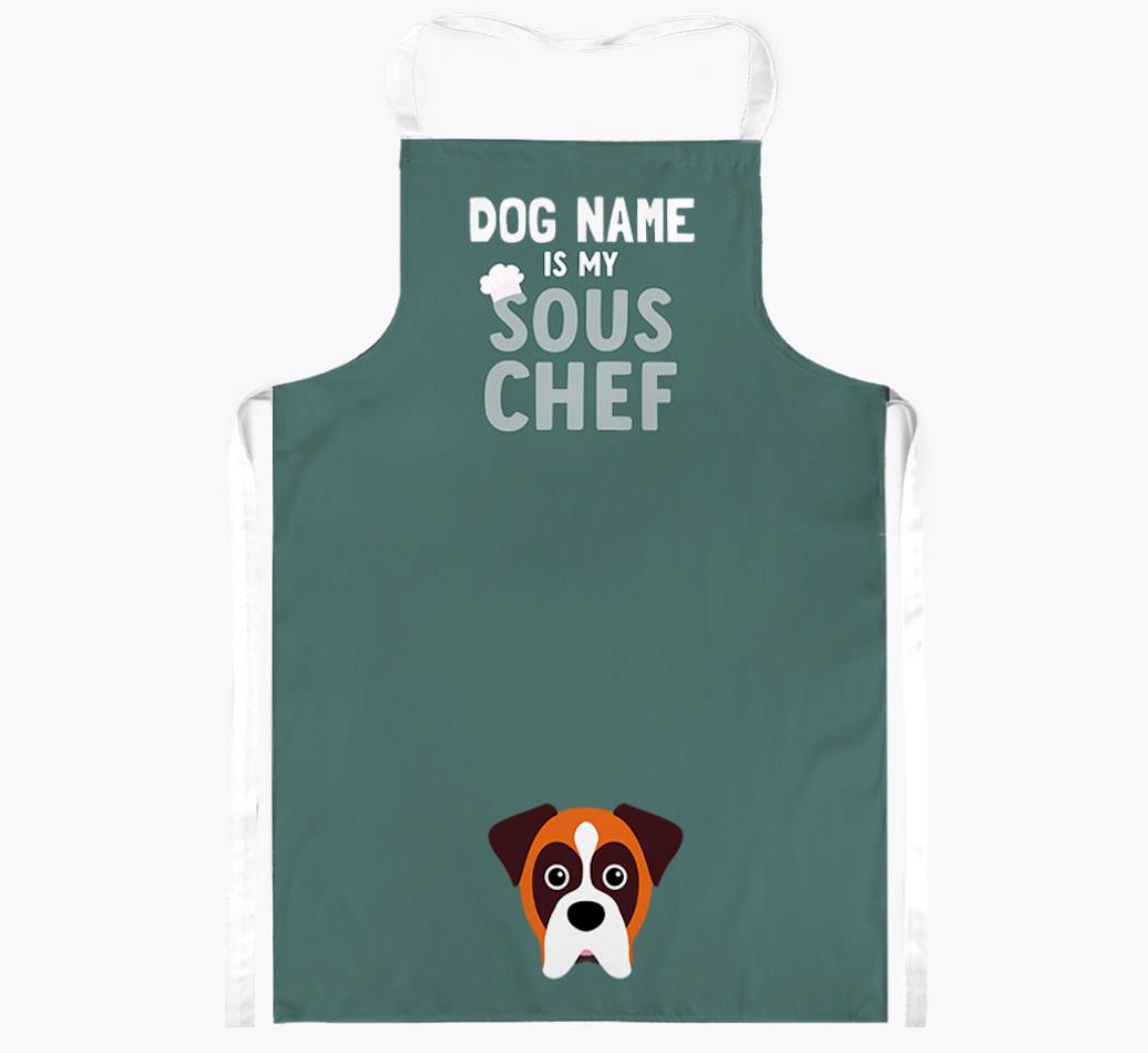 My Sous Chef: Personalized {breedFullName} Apron
