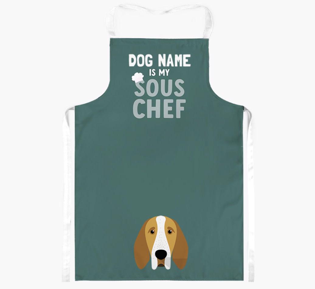 My Sous Chef: Personalized {breedFullName} Apron