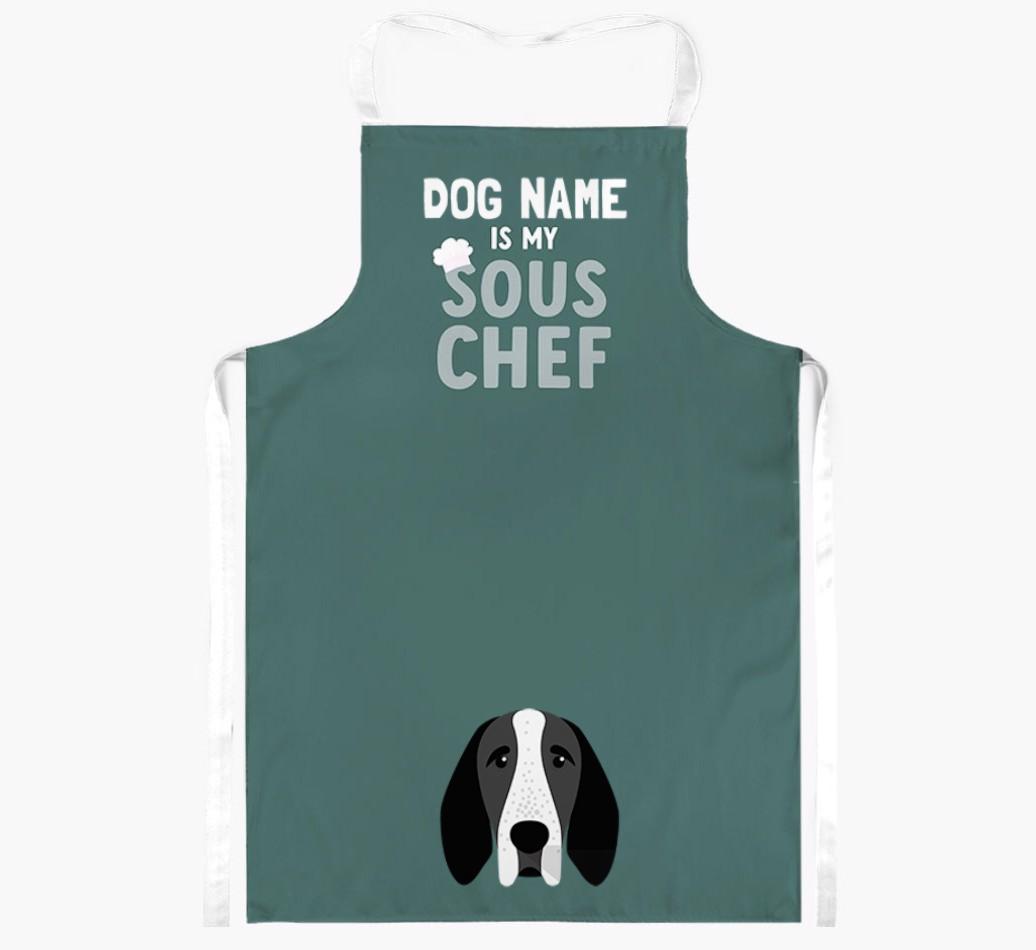 My Sous Chef: Personalized {breedFullName} Apron