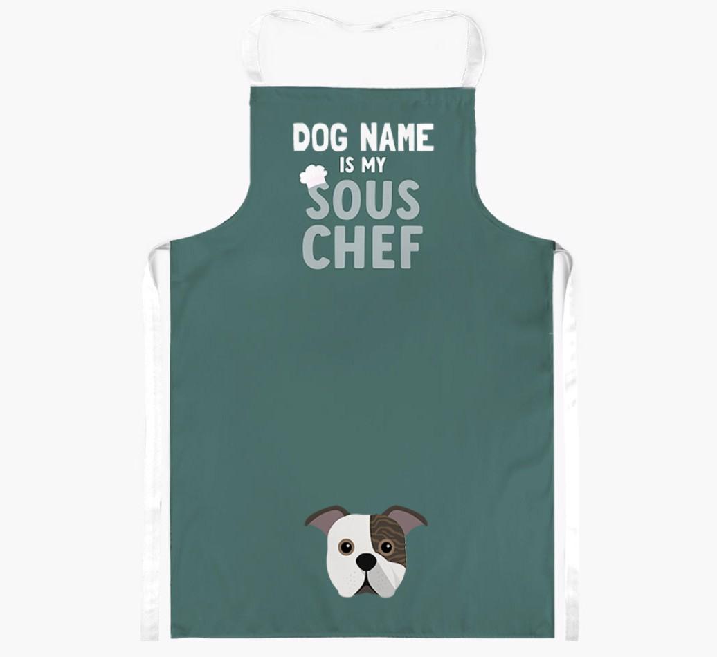 My Sous Chef: Personalized {breedFullName} Apron