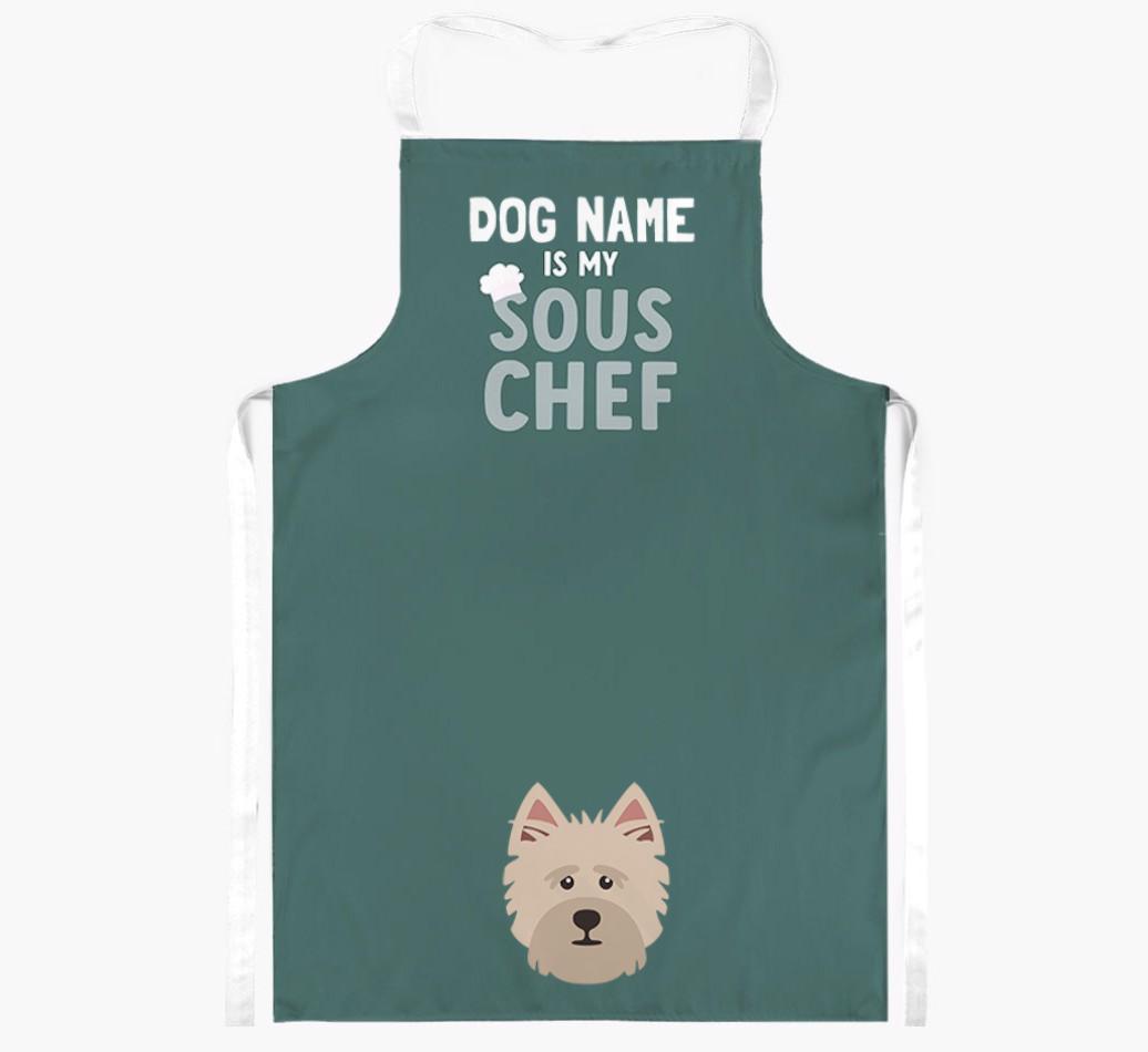 My Sous Chef: Personalized {breedFullName} Apron